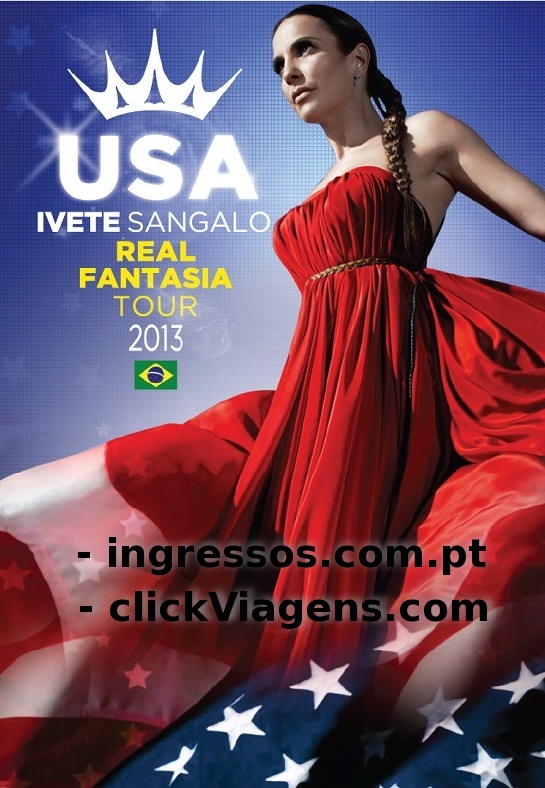 Ingressos Ivete Sangalo nos Estados Unidos