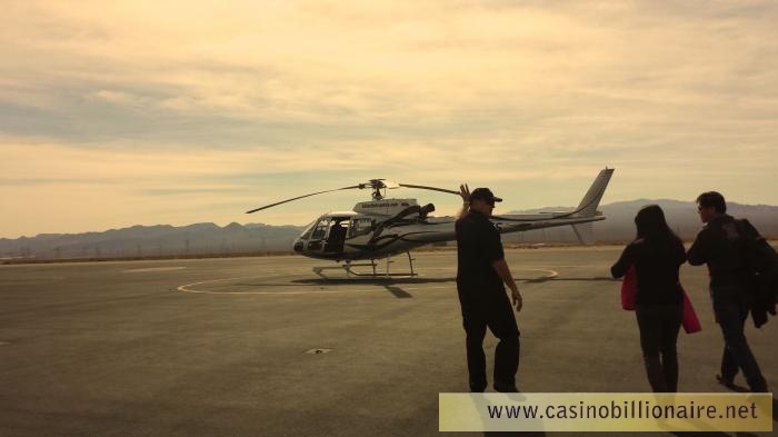 Passeio de helicoptero no Grand Canyon