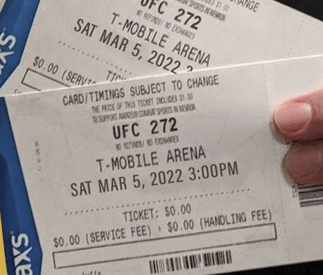 Comprar Ingressos UFC em 2025